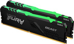 Pamięć RAM Kingston Fury Beast RGB DDR4 64GB 3600MHz (KF436C18BBAK2/64)