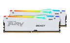 Pamięć RAM Kingston Fury White RGB 32GB (2x16GB) DDR5 5600MHz CL36 (KF556C36BWEAK2-32)
