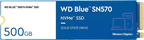 Dysk SSD WD Blue SN570 500GB M.2 2280 PCI-E x4 Gen3 NVMe (WDS500G3B0C)